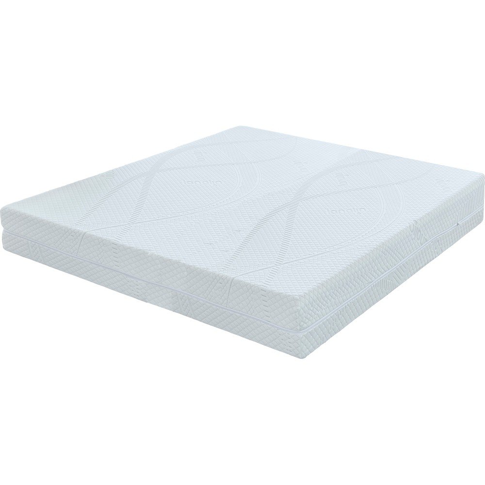 Středně tvrdá pěnová matrace 200x200 cm Blue magic – Materasso v:1680286
