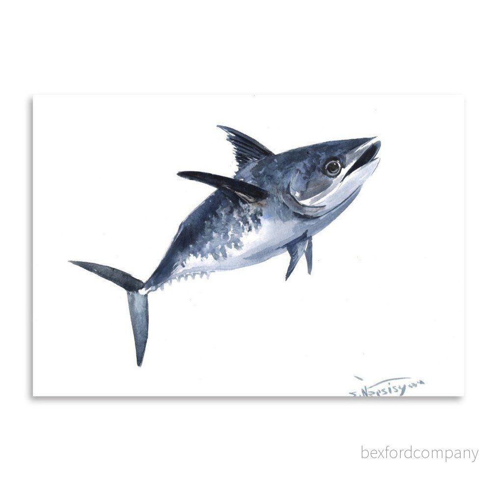 Autorský plakát Tuna Fish od Surena Nersisyana, 42 x 30 cm v:758522