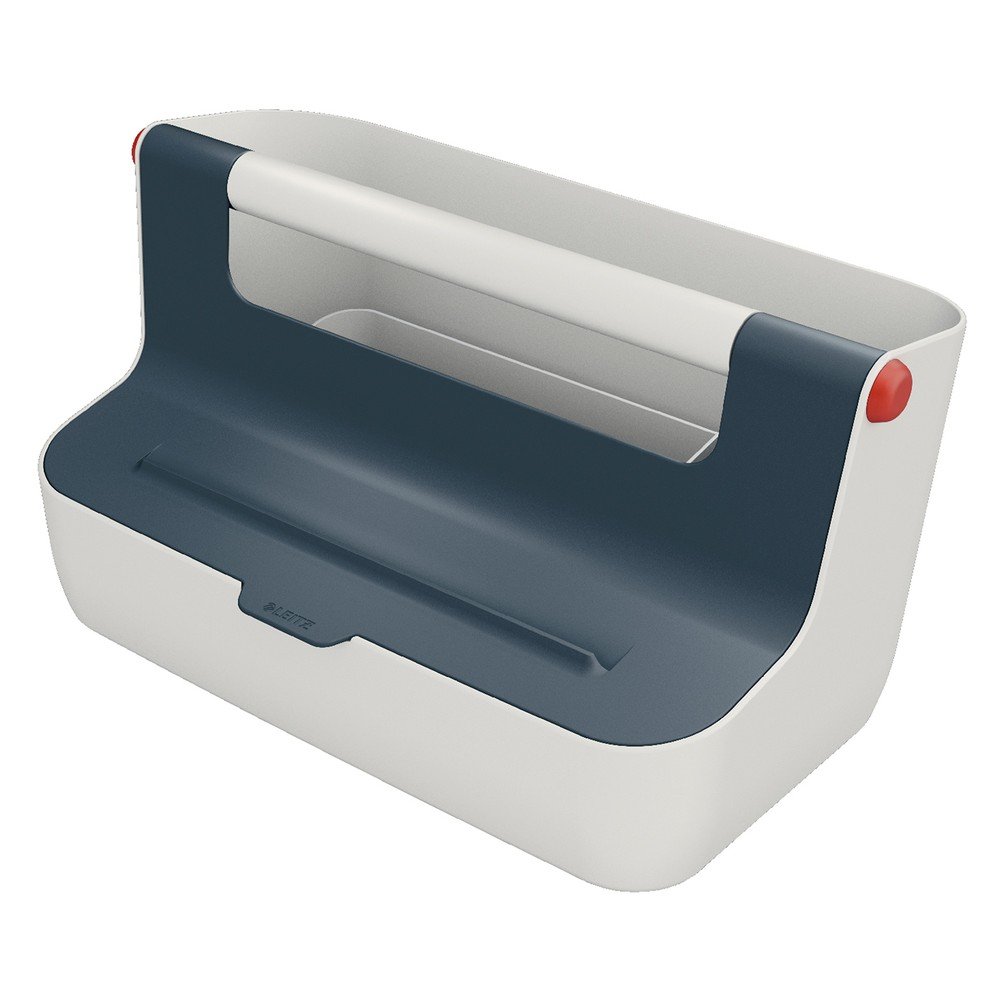 Šedý přenosný box s organizérem Leitz Cosy v:1369581