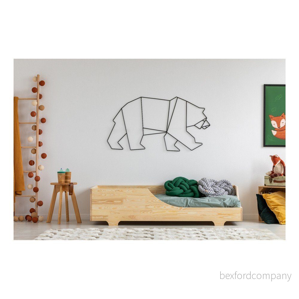 Dětská postel z borovicového dřeva Adeko Mila BOX 4, 100 x 200 cm v:1222778