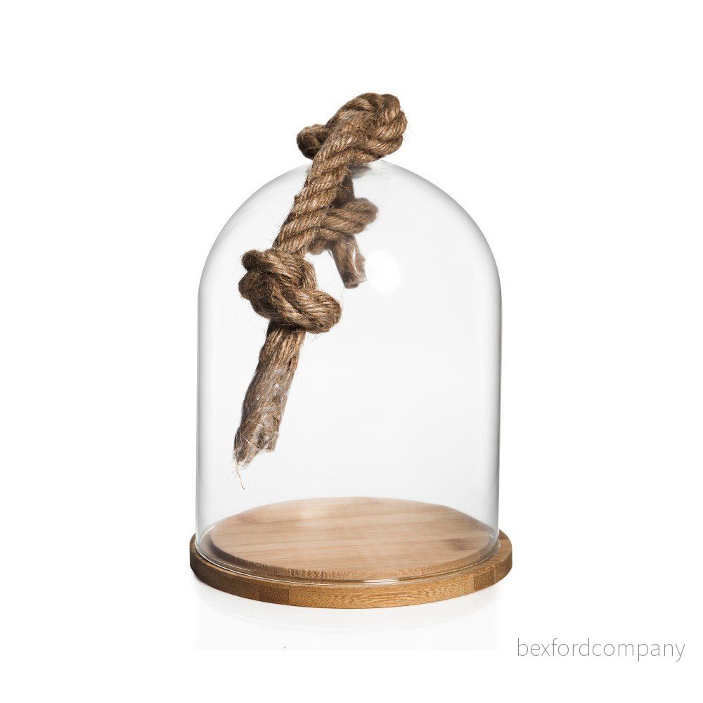 Podnos se skleněným poklopem Bambum Ramel, 20 cm v:743590