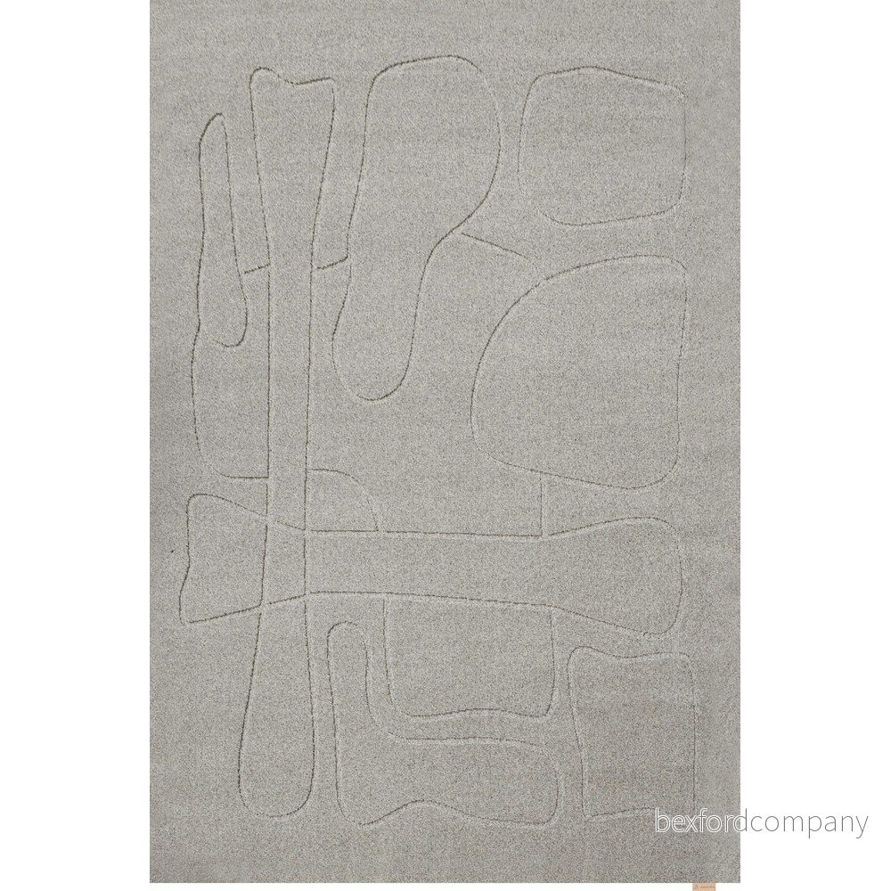 Šedý vlněný koberec 200x300 cm Morphic – Agnella v:1716022
