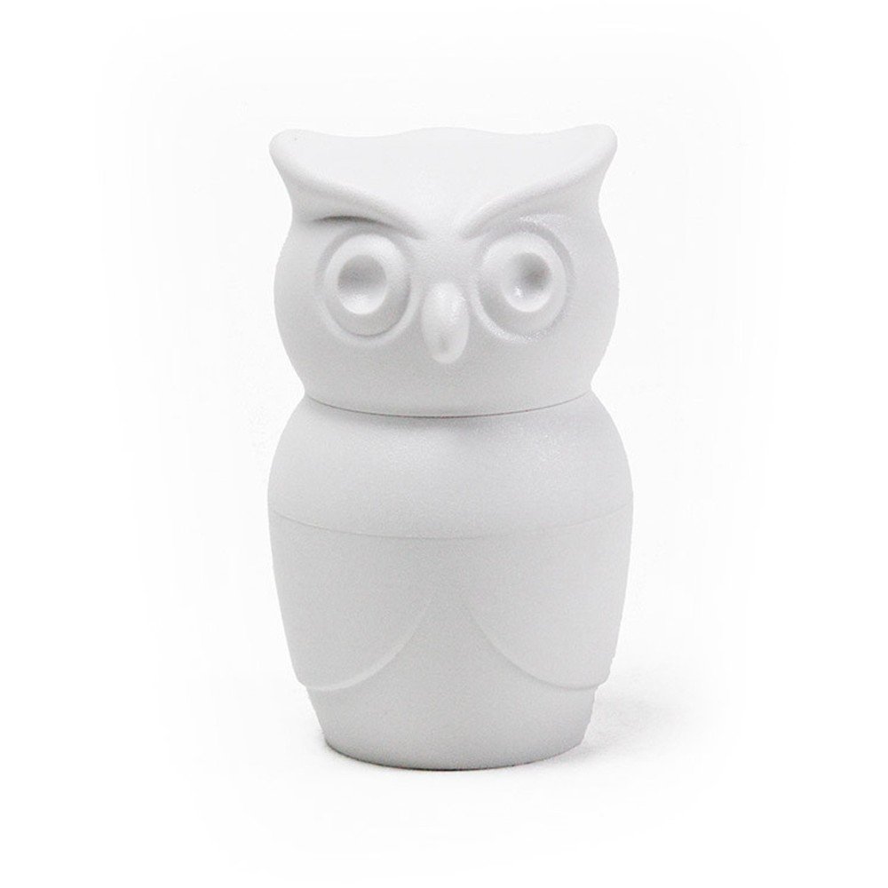 Bílý mlýnek na sůl Qualy&CO Owl v:1102246
