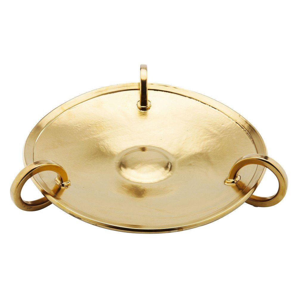 Dekorativní servírovací mísa ve zlaté barvě Kare Design Machu Picchu, průměr 46 cm v:1318538