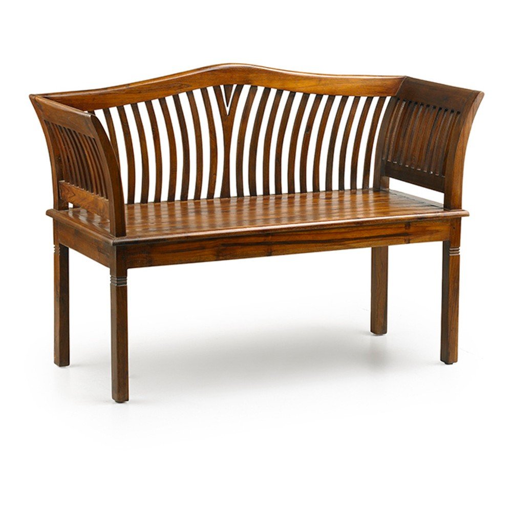 Dřevěná lavice pro 2 osoby Moycor Kartini v:814080