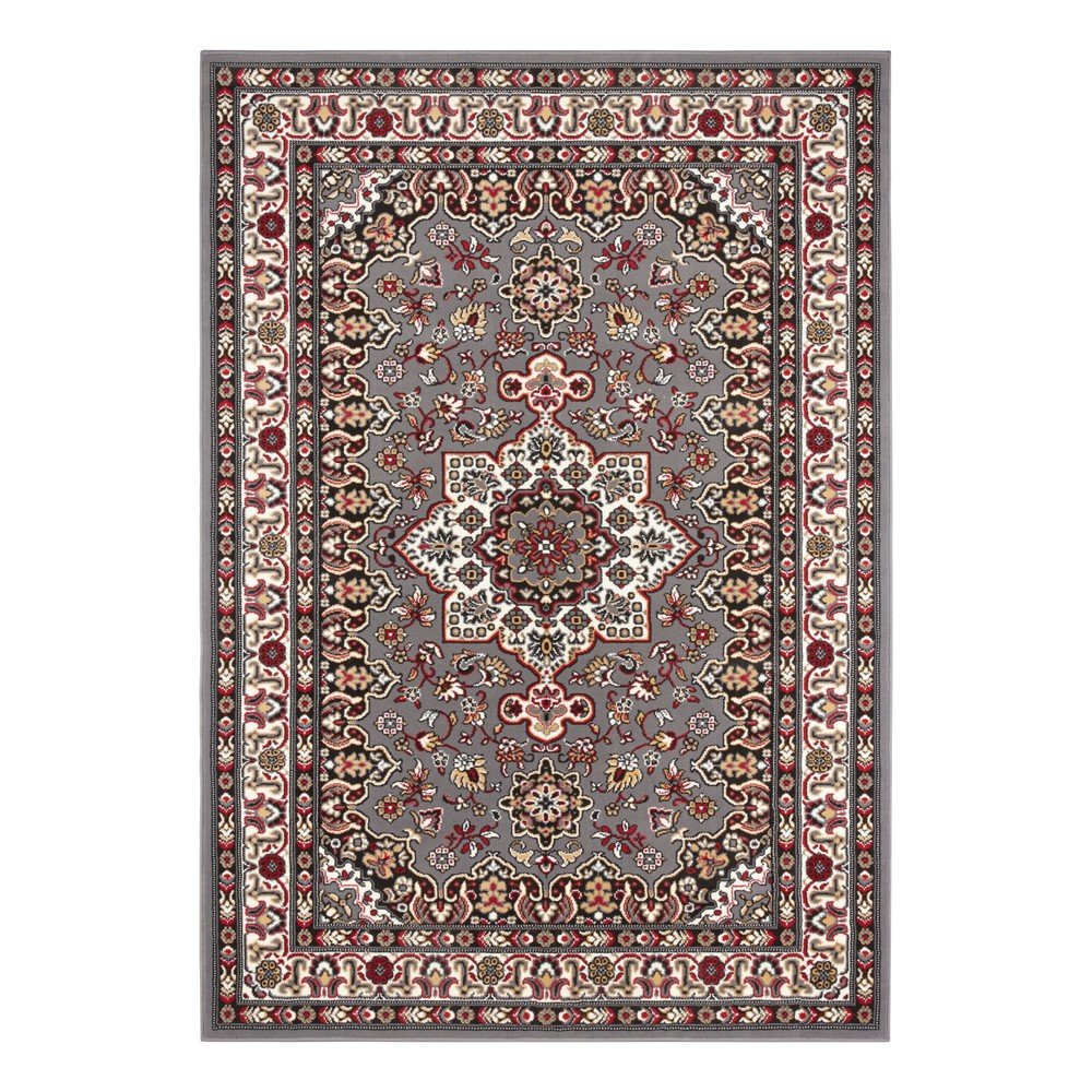 Šedý koberec Nouristan Parun Tabriz, 200 x 290 cm v:1332066
