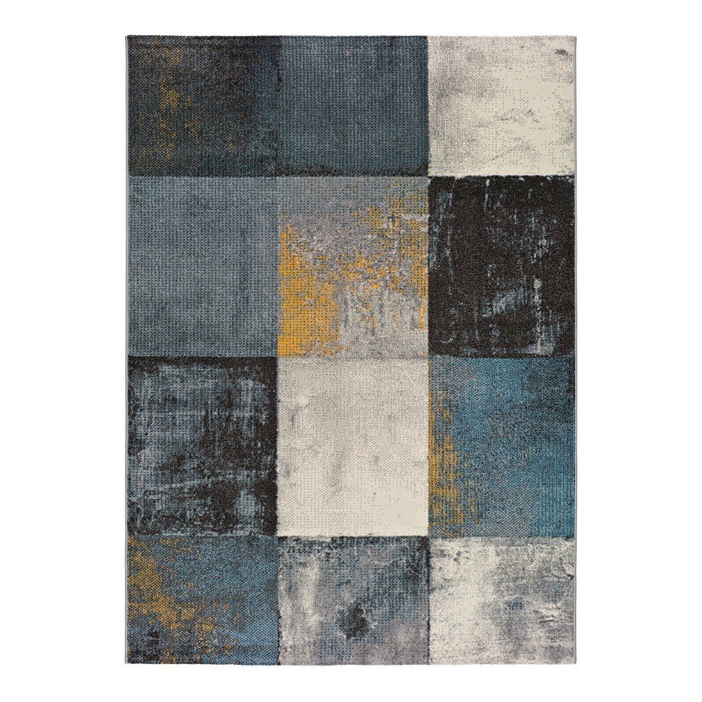 Tmavě šedý koberec Universal Adra Azulo, 133 x 190 cm v:1252028