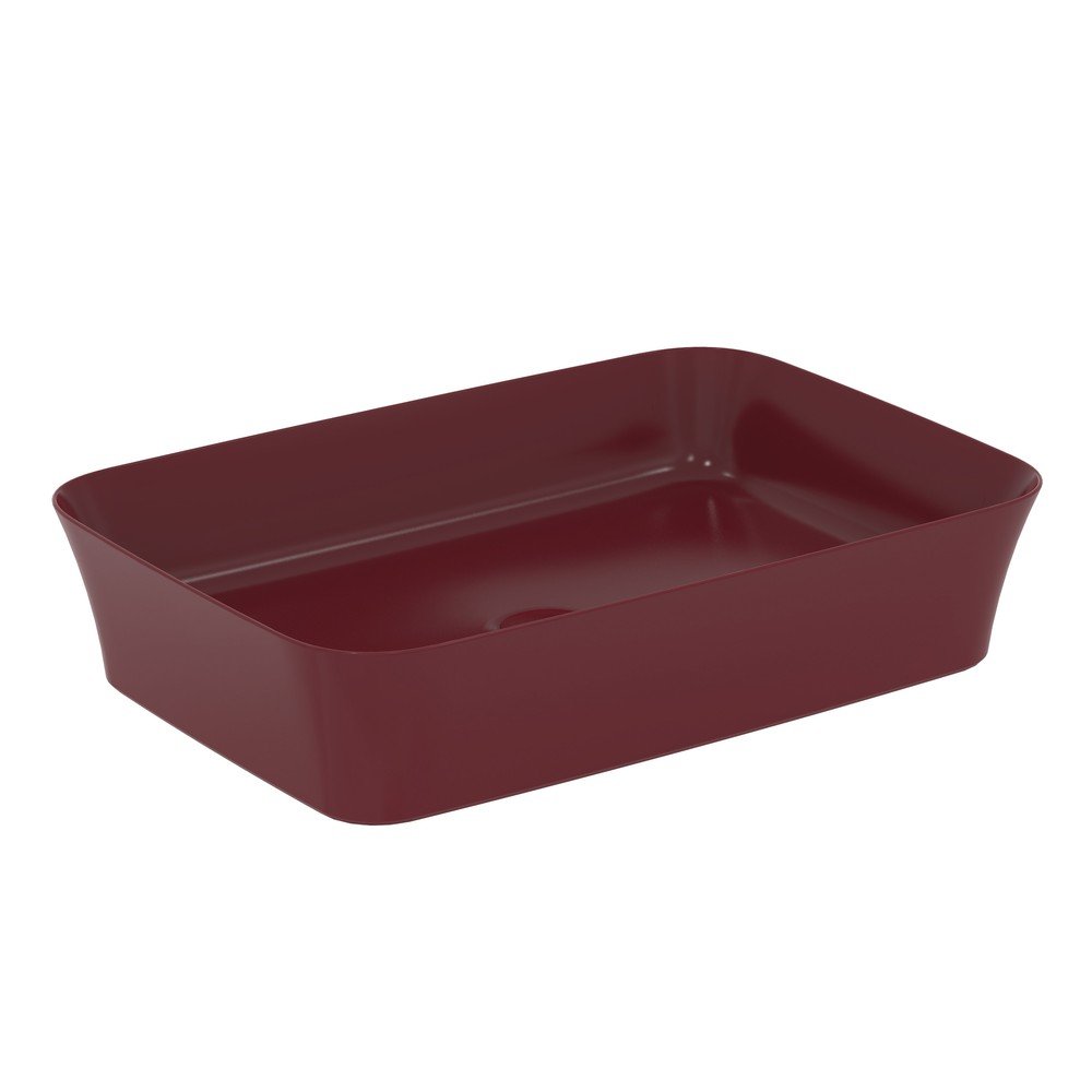 Vínové keramické umyvadlo 55×38 cm Ipalyss – Ideal Standard v:1648518