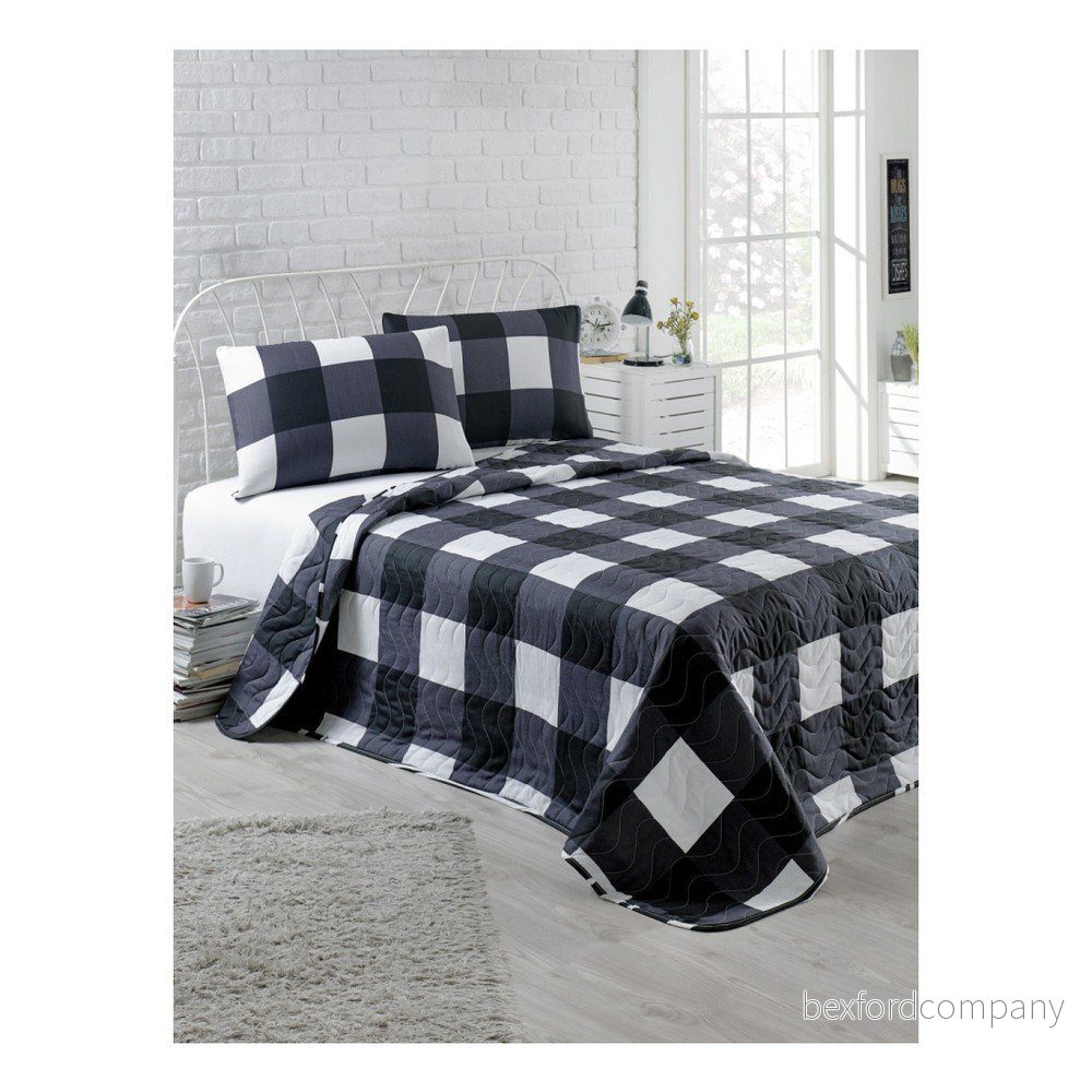 Set povlaku na polštář a přehozu přes jednolůžko Leandro, 160 x 220 cm v:1002306