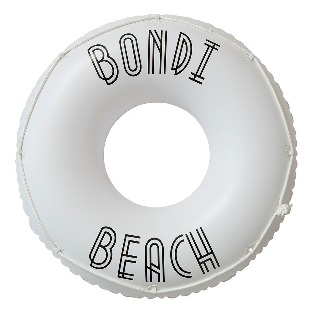 Bílý nafukovací kruh Sunnylife Bondi v:1368467 Bílý nafukovací kruh Sunnylife Bondi v:1368467