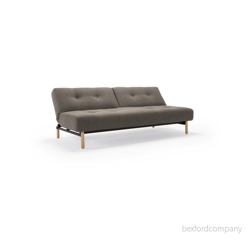 Hnědobéžová rozkládací pohovka Innovation Ample Sofa Bed Kenya Taupe, 115 x 210 cm v:1305812
