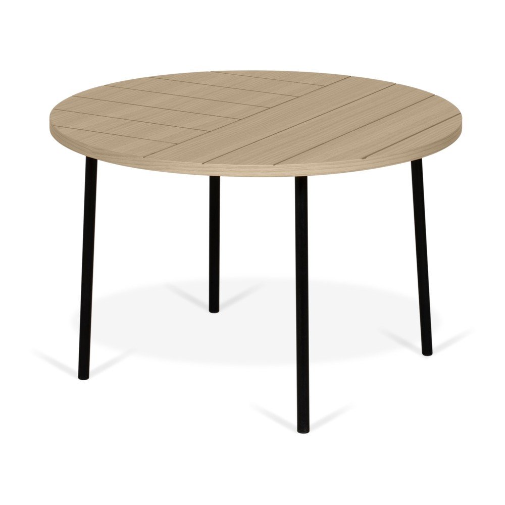 Konfereční stolek s deskou v dekoru dubu TemaHome Ply, ø 70 cm v:1122146