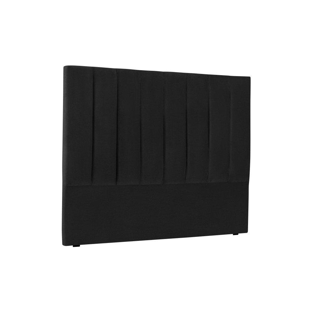 Černé čelo postele Cosmopolitan Design Los Angeles, šířka 200 cm v:1087002