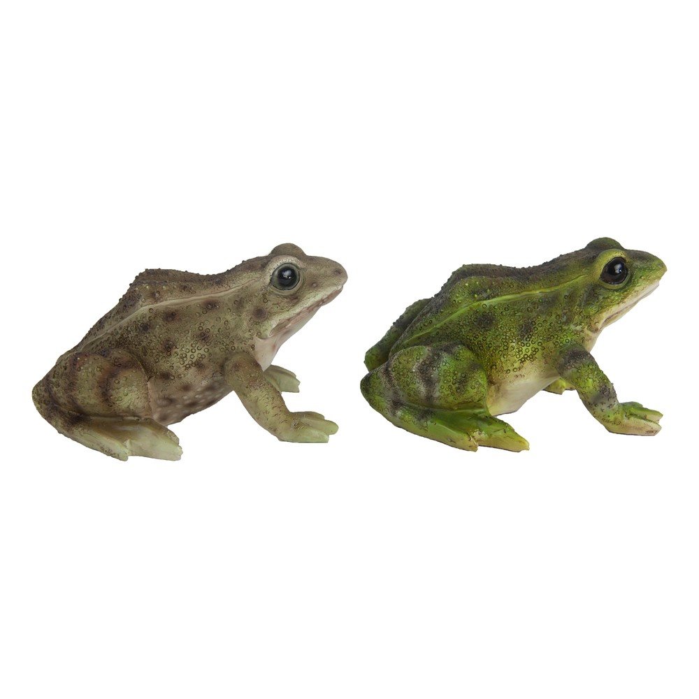 Polyresinová zahradní soška Frog – Esschert Design v:1619938