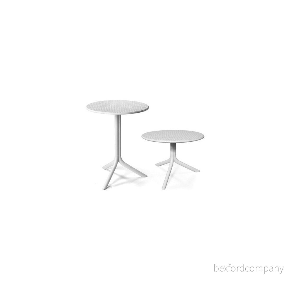 Bílý nastavitelný zahradní stolek Nardi Garden Step v:798328 Bílý nastavitelný zahradní stolek Nardi Garden Step v:798328